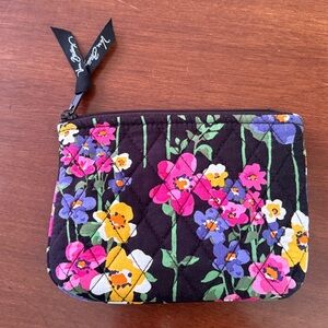 Vera Bradley Floral Zipper Pouch
